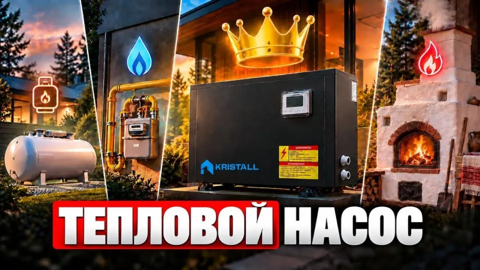 Тепловой насос: эффективное отопление дома без газа